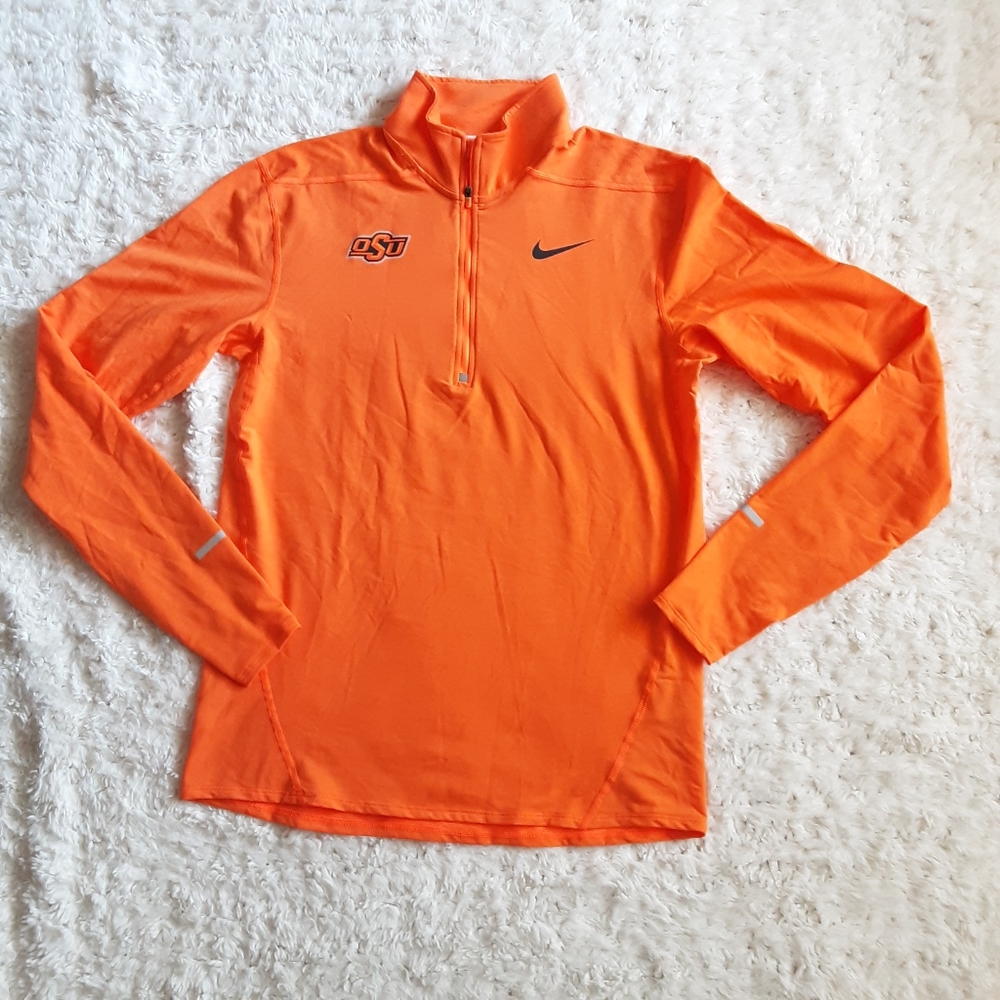 NIKE  Men’s OSU Oklahoma State Cowboys Running pullover shirt  NWOT